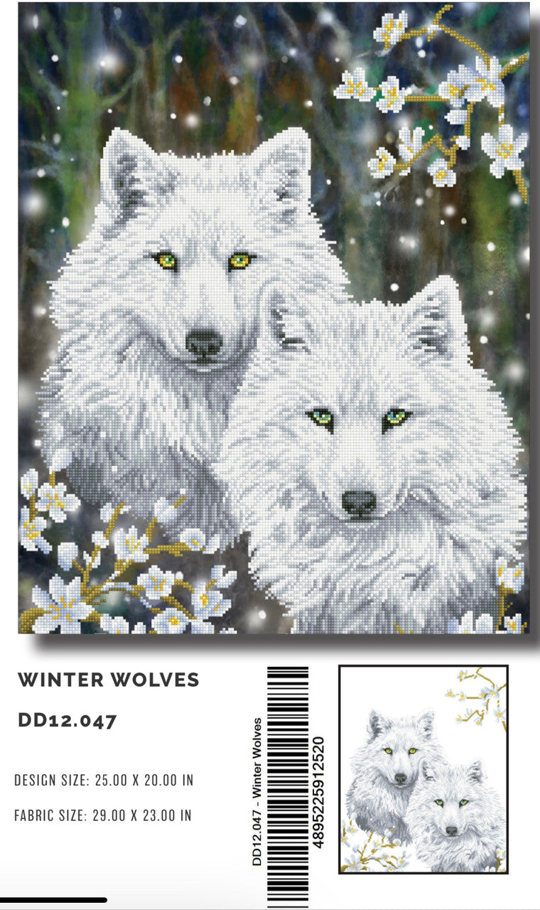 Diamond Dotz Winter Wolves
